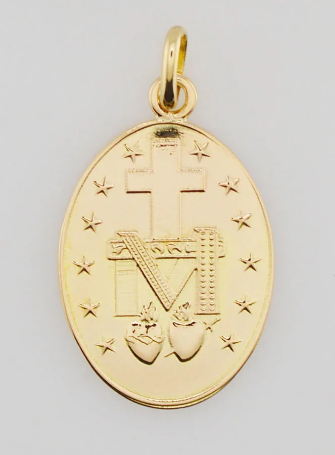 Wonderdadige Medaille 18k Goud - 25mm (pic 2)