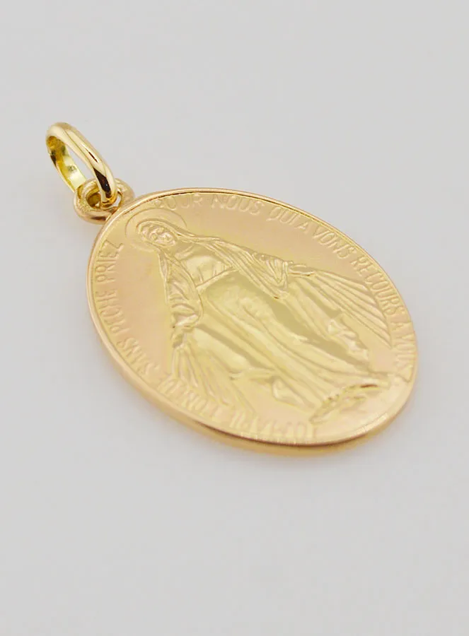 Wonderdadige Medaille 18k Goud - 25mm (pic 4)