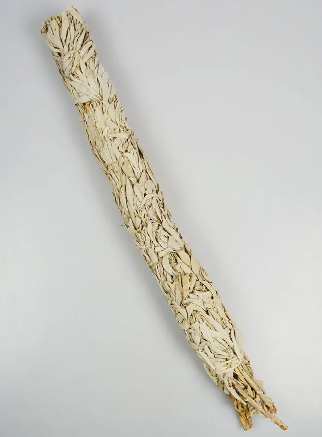 Grote Smudge Stick Witte Salie - 50cm (pic 1)