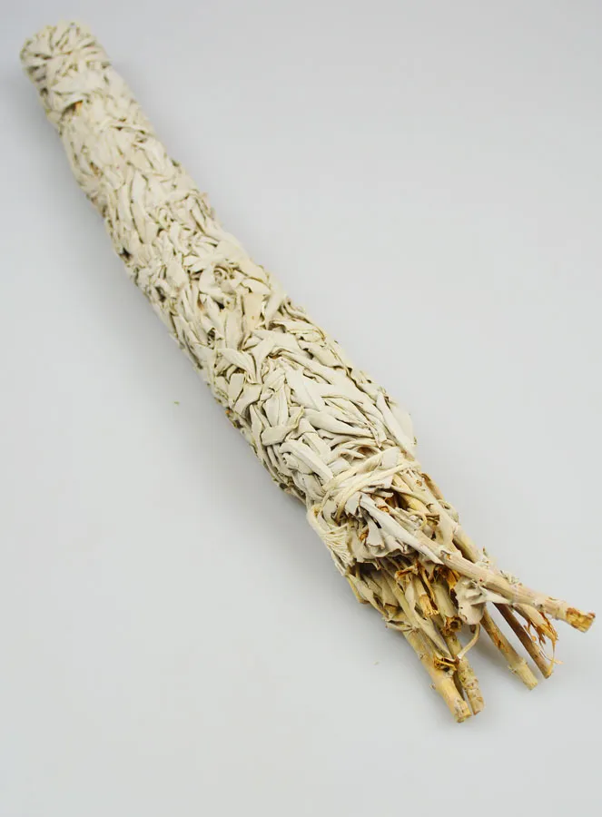 Grote Smudge Stick Witte Salie - 50cm (pic 2)