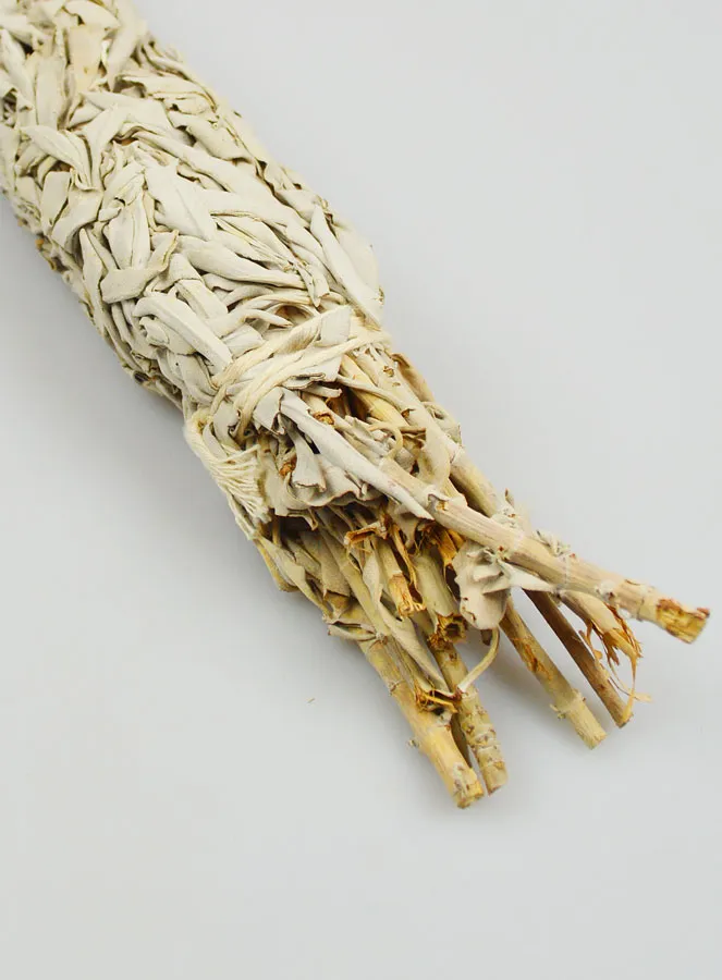Grote Smudge Stick Witte Salie - 50cm (pic 4)