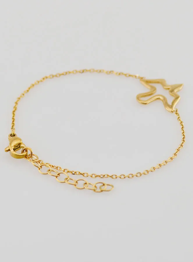 Armband Vormsel Heilige Geest van Goudkleurig Roestvrij Staal (pic 4)