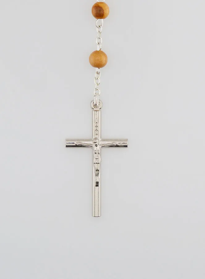 Houten Rozenkrans Maria Wonderdadige (pic 3)