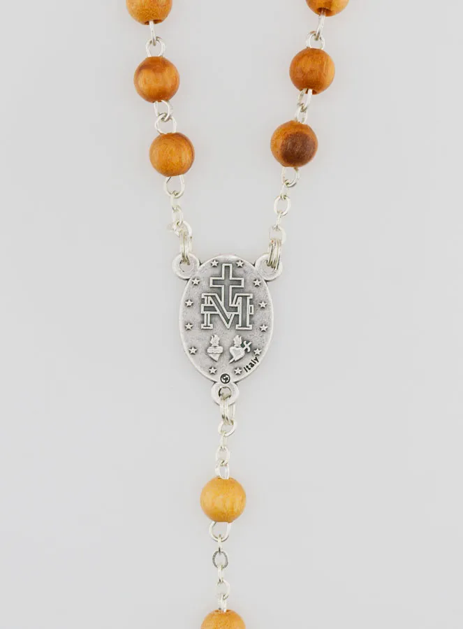 Houten Rozenkrans Maria Wonderdadige (pic 4)