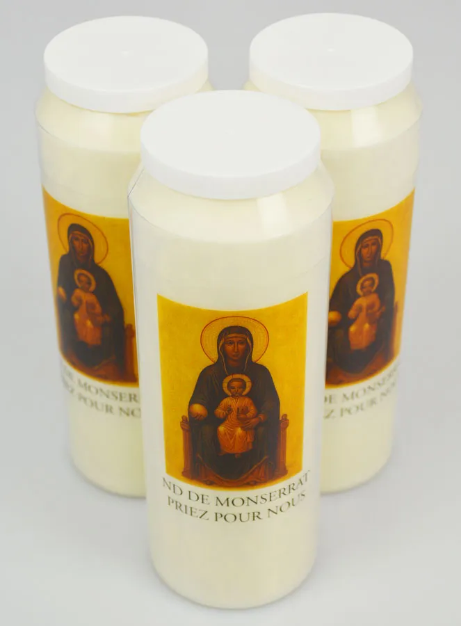 Set 3 Noveenkaarsen tot Onze-Lieve-Vrouw van Montserrat (pic 2)