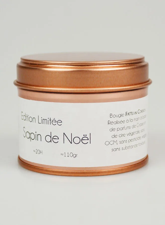 Handgemaakte Geurkaars - Kerstboom (pic 1)