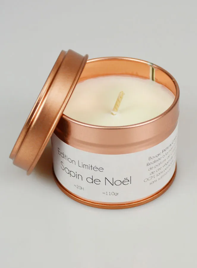 Handgemaakte Geurkaars - Kerstboom (pic 4)