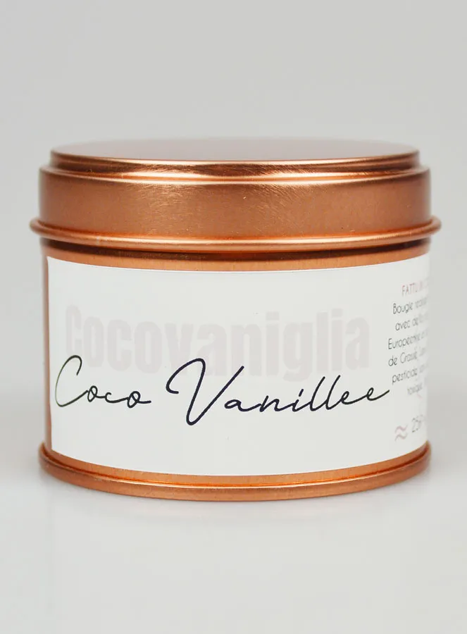 Ambachtelijke Geurkaars - Kokosnoot Vanille (pic 2)