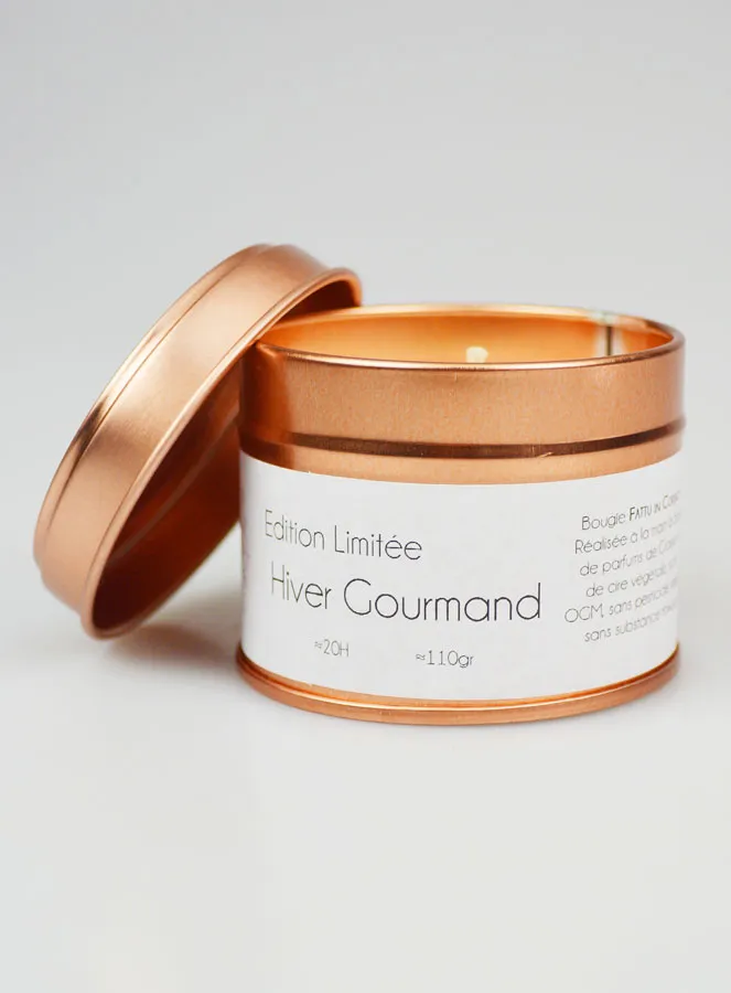 Handgemaakte Geur-Kaars - Zoete Winter (pic 1)