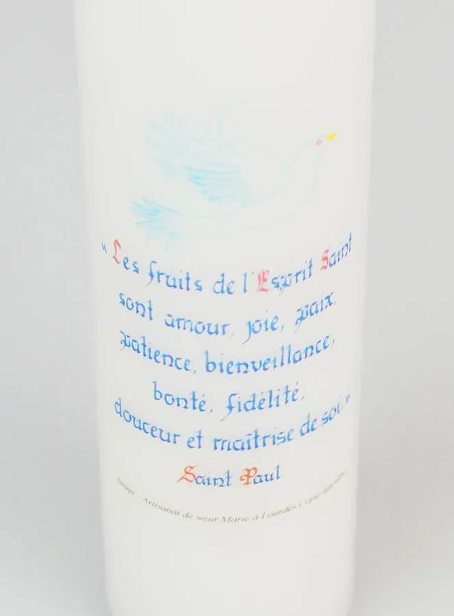 Cadeau Vormsel – Kaars met Opschrift 20cm (pic 4)