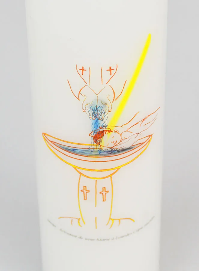 Doop Geschenk voor Kinderen - Kaars 20cm (pic 4)