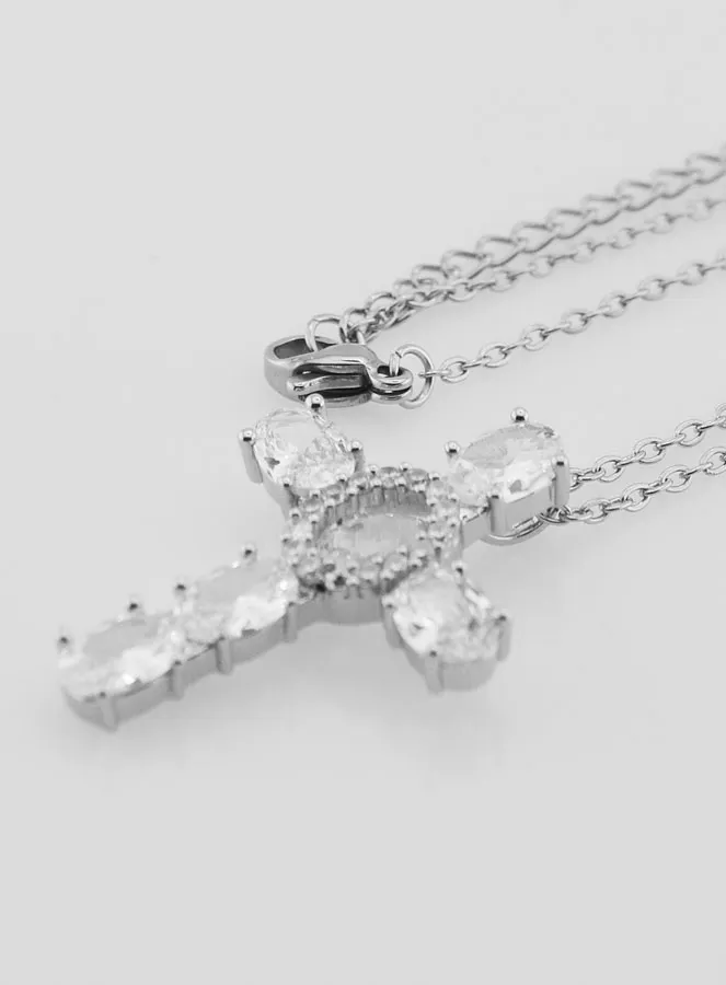 Religieus Collier van Messing met Kruis (pic 1)