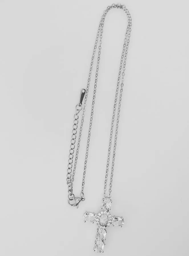 Religieus Collier van Messing met Kruis (pic 2)