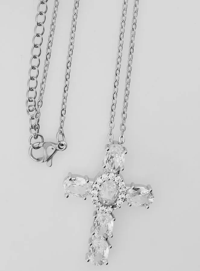 Religieus Collier van Messing met Kruis (pic 3)
