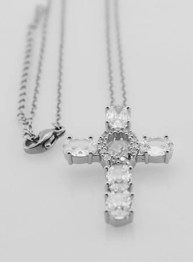 Religieus Collier van Messing met Kruis (pic 4)