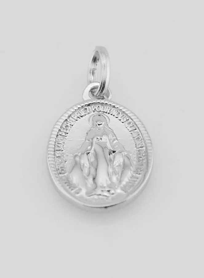 Wonderdadige Medaille van 925 Zilver - 18mm (pic 2)