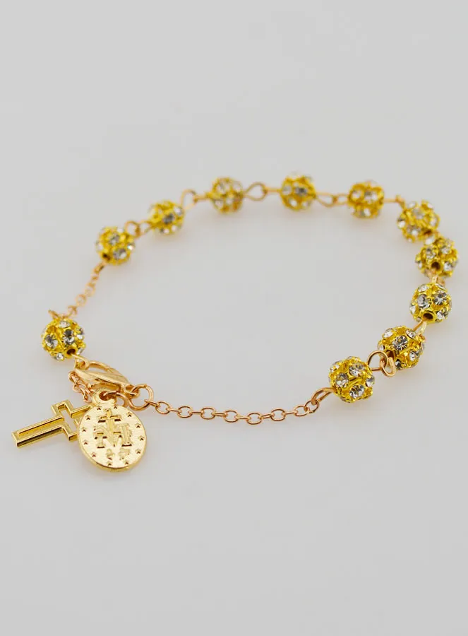 Armband met Kruis en Wonderdadige Medaille (pic 4)