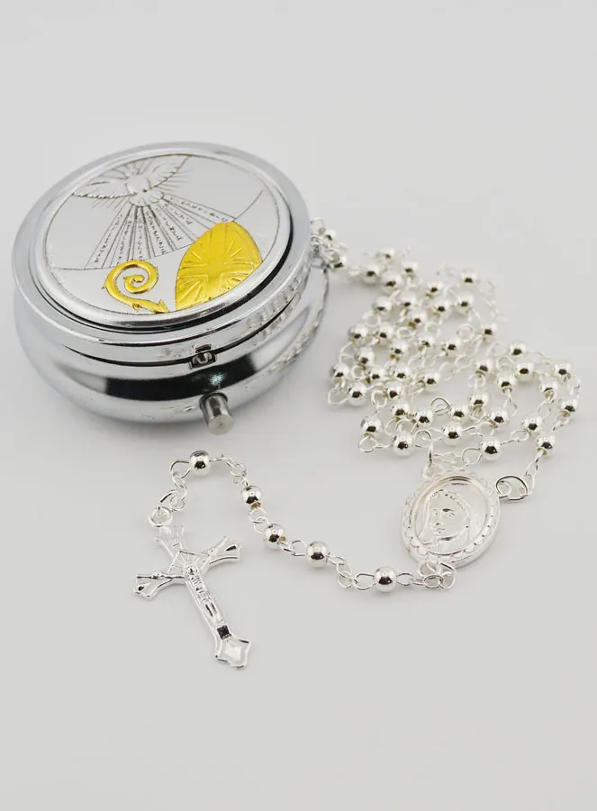 Rozenkransdoosje Vormsel met Rozenkrans (pic 2)