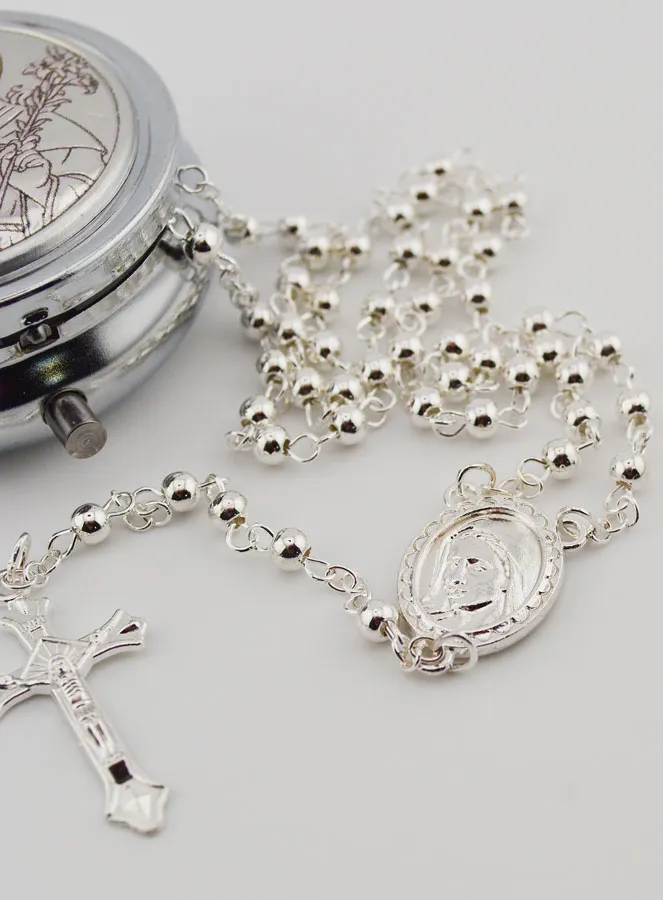 Rozenkransdoosje Heilige Antonius en Rozenkrans (pic 3)