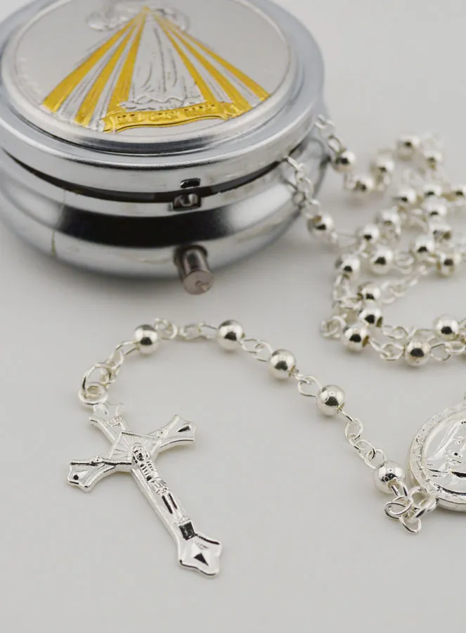Rozenkrans en Doosje Barmhartige Jezus (pic 4)