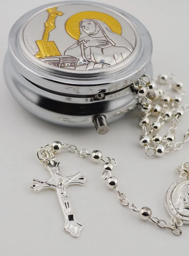 Rozenkrans en Doosje Heilige Rita (pic 4)