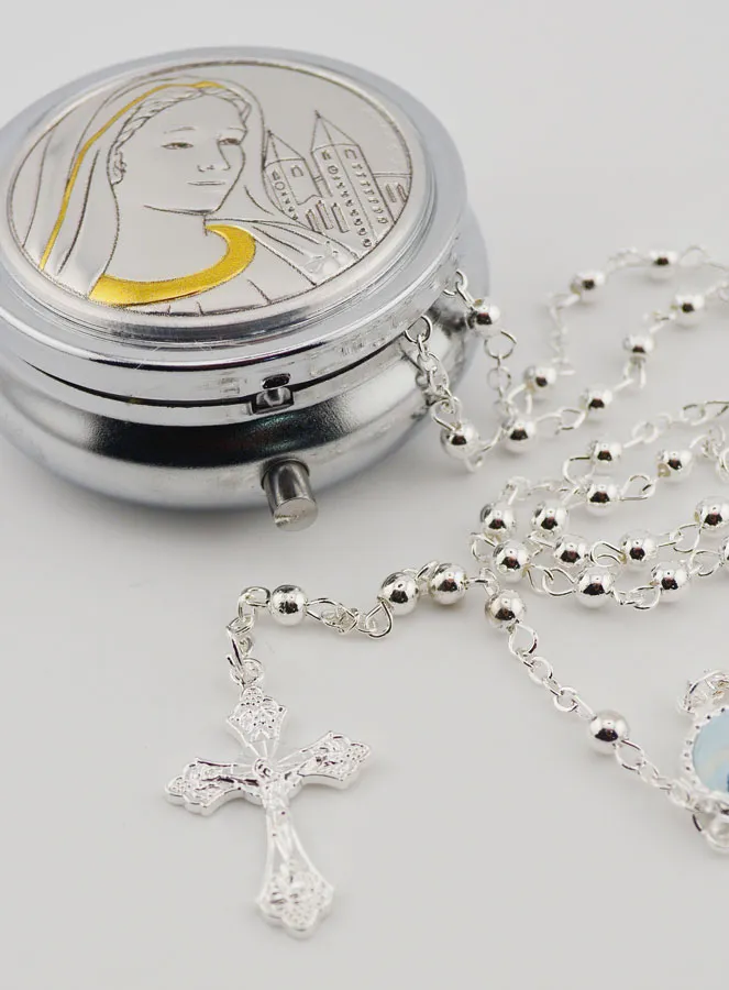 Rozenkrans Doosje Maria van Medjugorje met Rozenkrans (pic 4)