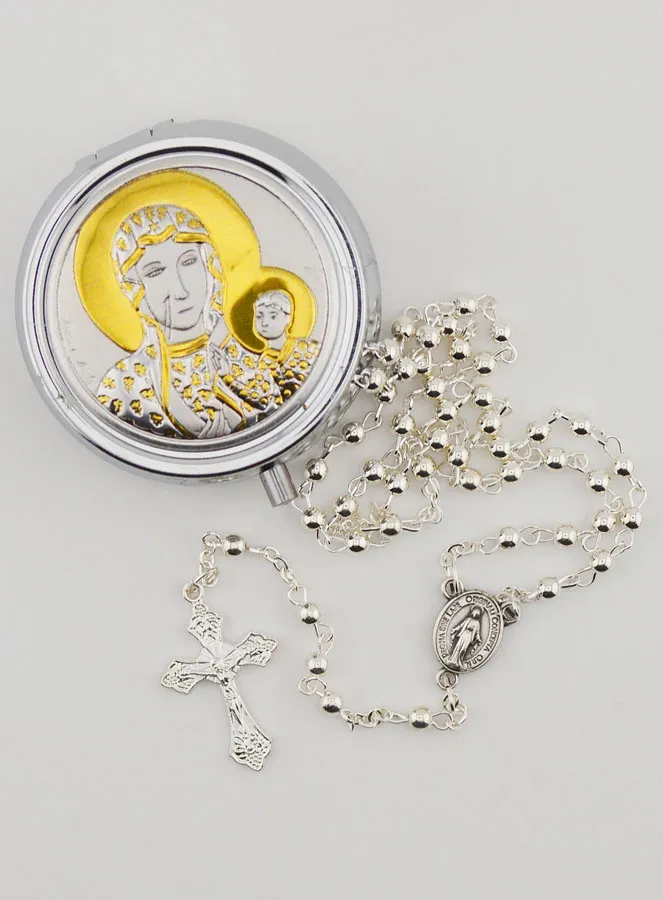 Rozenkrans en Doosje OLV van Czestochowa (pic 1)