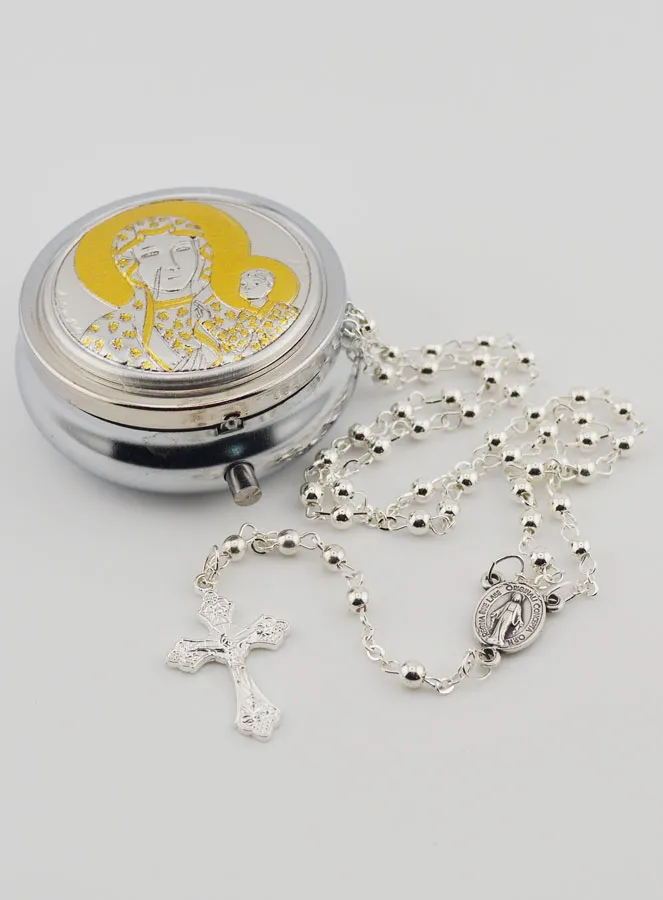 Rozenkrans en Doosje OLV van Czestochowa (pic 2)