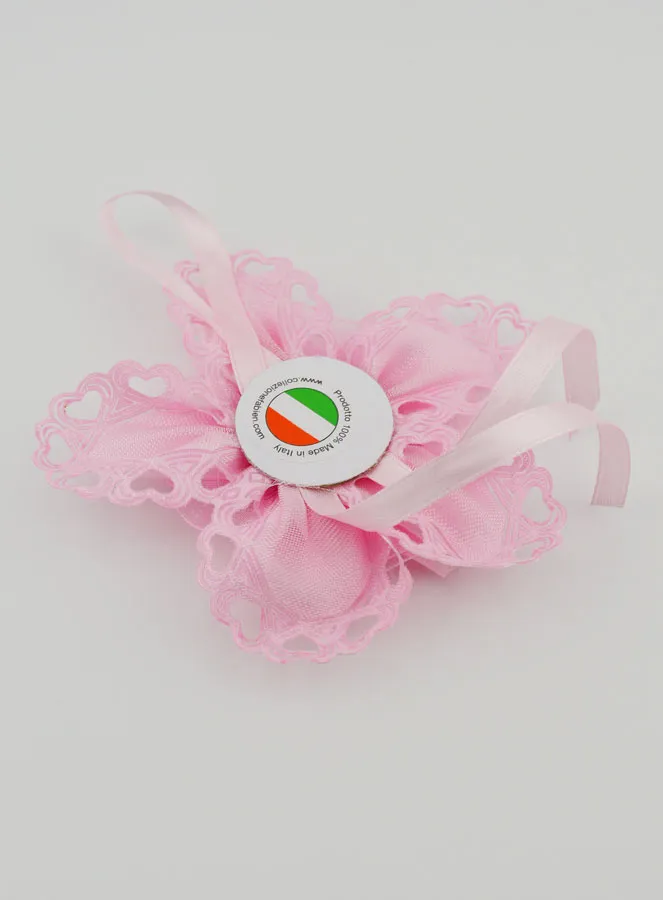 Doopcadeau - Medaillon voor Babywieg Bloem - Beschermengel (pic 4)