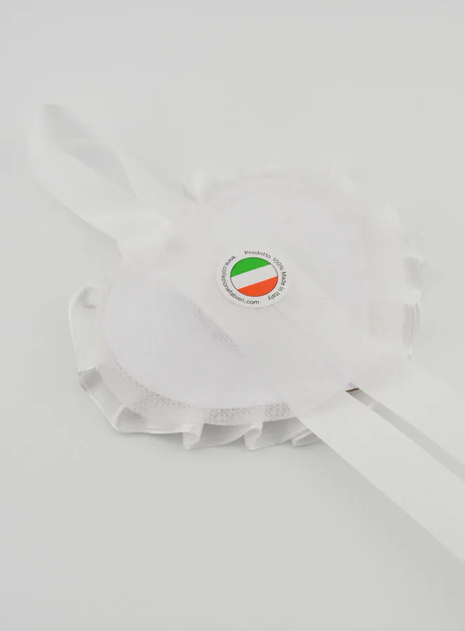 Doopcadeau - Medaillon voor Babywieg Hart en Engel met Lantaarn (pic 4)