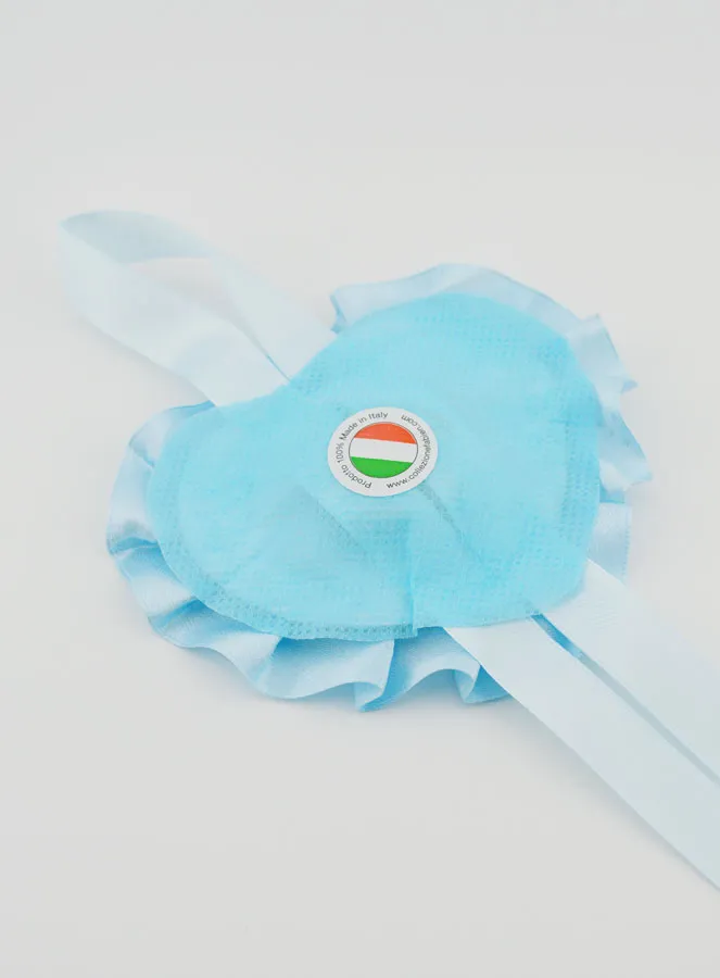 Doop Geschenk - Medaillon voor Babywieg Hart Heilige Familie (pic 4)