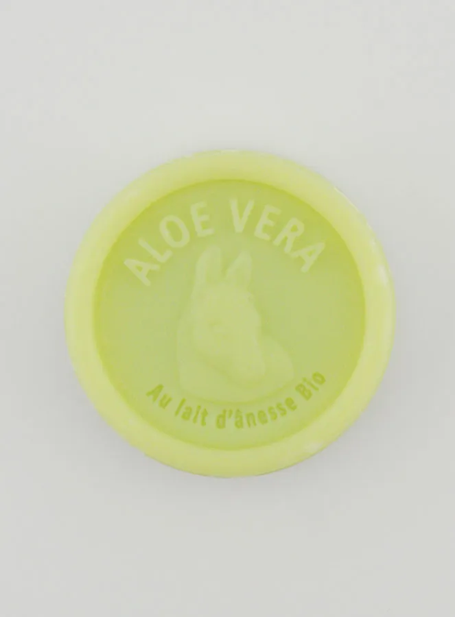 Zeep met Biologische Ezelinnenmelk en Aloë Vera - 25g (pic 1)