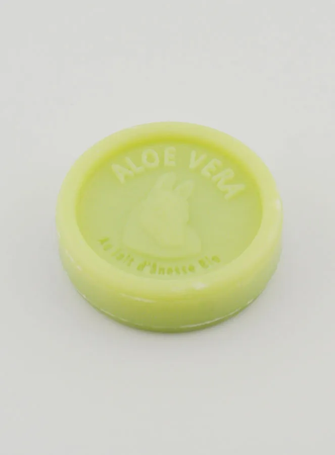 Zeep met Biologische Ezelinnenmelk en Aloë Vera - 25g (pic 3)