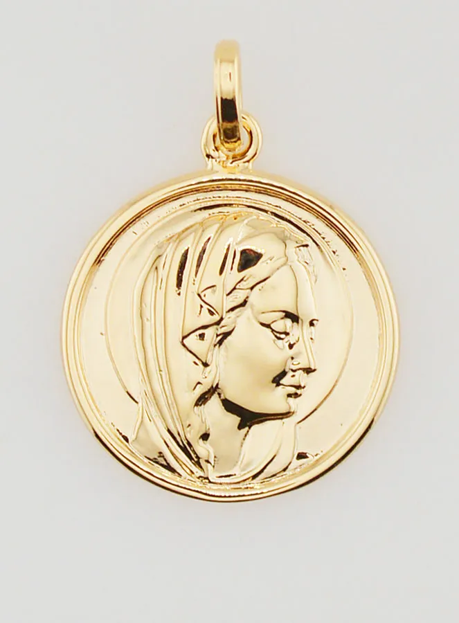 Hanger Maria 925 Zilver - 17mm (pic 1)