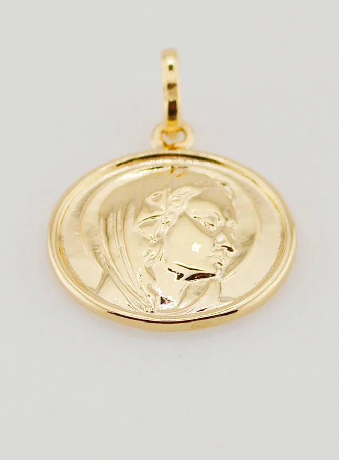 Hanger Maria 925 Zilver - 17mm (pic 2)