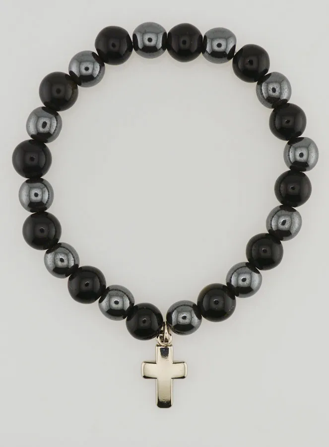 Edelsteen Armband - Hematiet en Gouden Obsidiaan (pic 1)