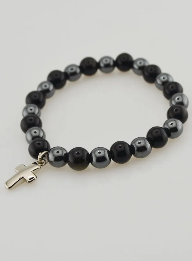 Edelsteen Armband - Hematiet en Gouden Obsidiaan (pic 3)