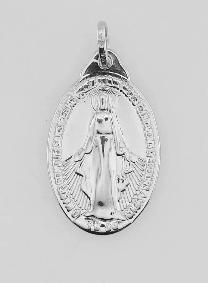 Zilveren Wonderdadige Medaille - 23mm (pic 1)