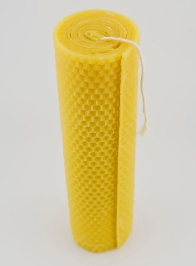 Decoratieve Kaars Bijenwas - 20 cm (pic 2)