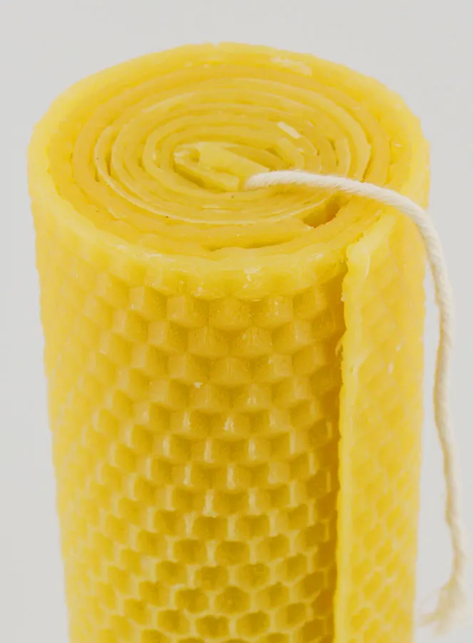 Decoratieve Kaars Bijenwas - 20 cm (pic 4)