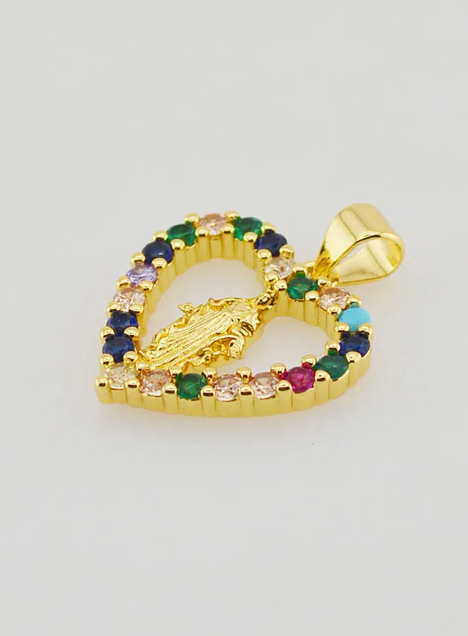 Hanger Gekleurd Hart - Maria Wonderdadige (pic 4)