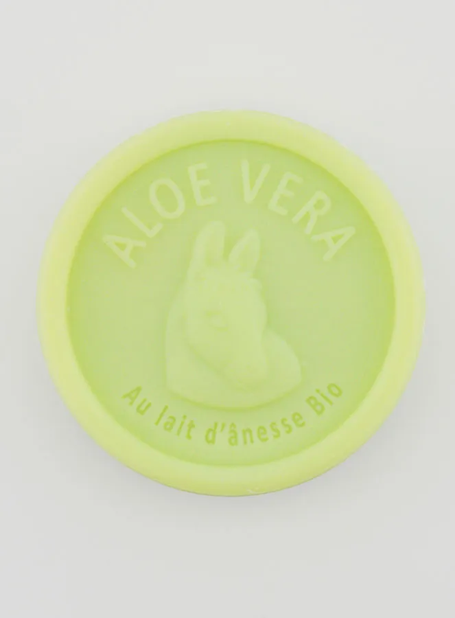 Zeep met Biologische Ezelinnenmelk en Biologische Aloë Vera - 100g (pic 1)
