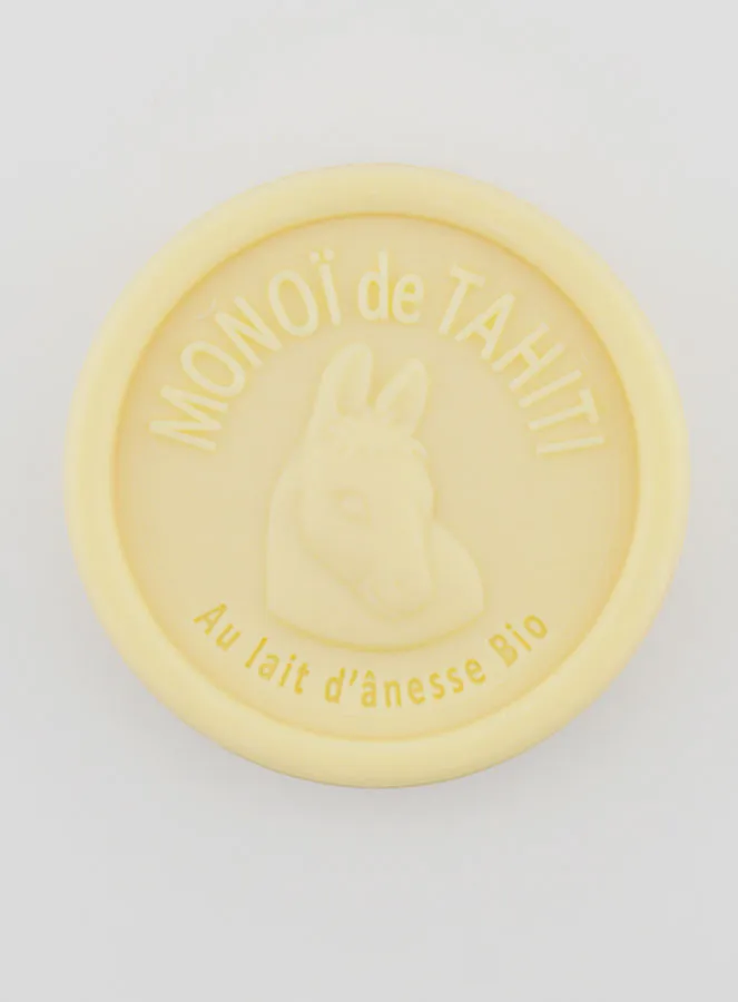 Zeep met Biologische Ezelinnenmelk en Monoï - 100g (pic 1)
