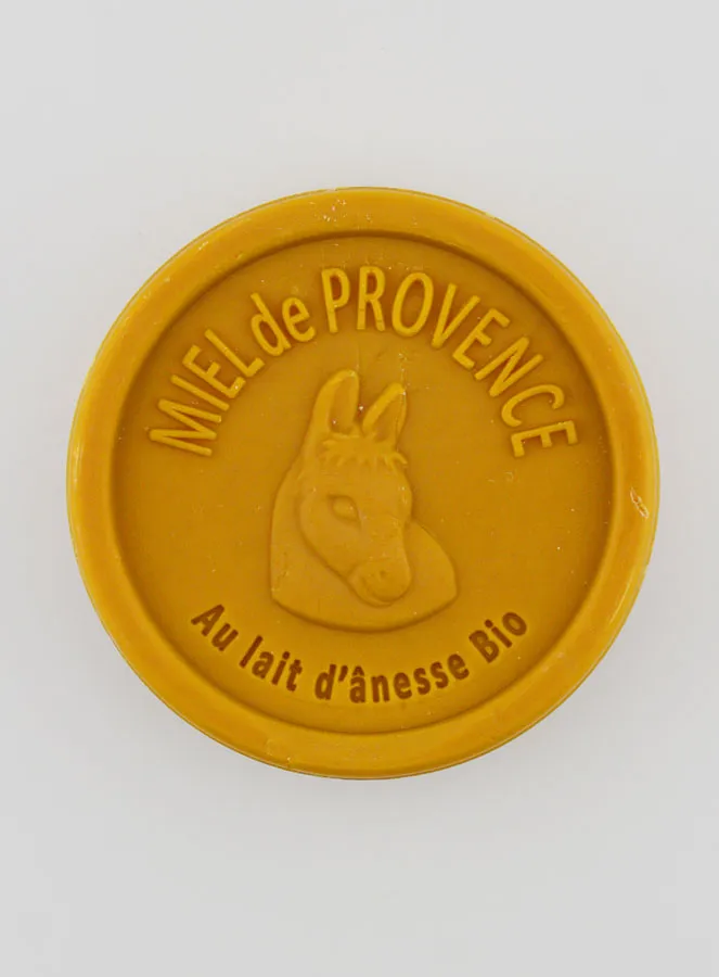 Zeep met Biologische Ezelinnenmelk en Honing uit de Provence - 100g (pic 1)