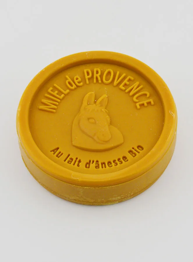 Zeep met Biologische Ezelinnenmelk en Honing uit de Provence - 100g (pic 3)