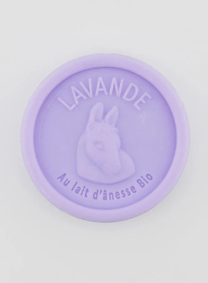 Zeep met Biologische Ezelinnenmelk en Lavendel - 100g (pic 1)