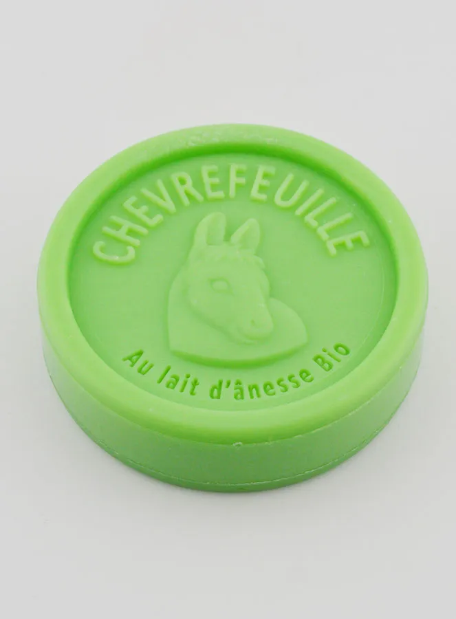 Zeep met Biologische Ezelinnenmelk en Kamperfoelie - 100g (pic 3)