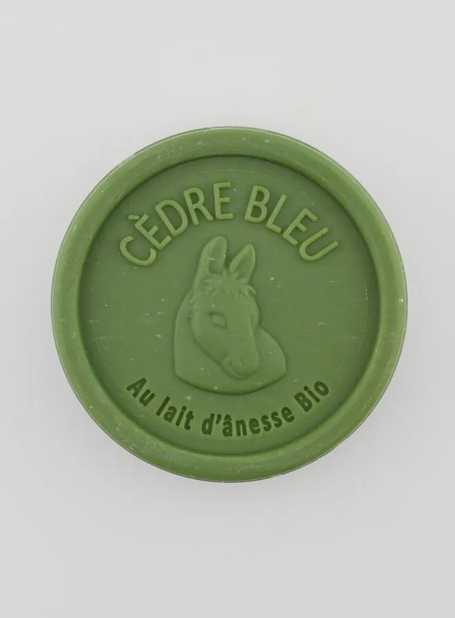 Zeep met Biologische Ezelinnenmelk en Ceder - 100g (pic 1)