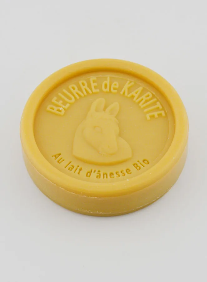 Biologische Zeep met Ezelinnenmelk en Sheaboter - 100g (pic 3)