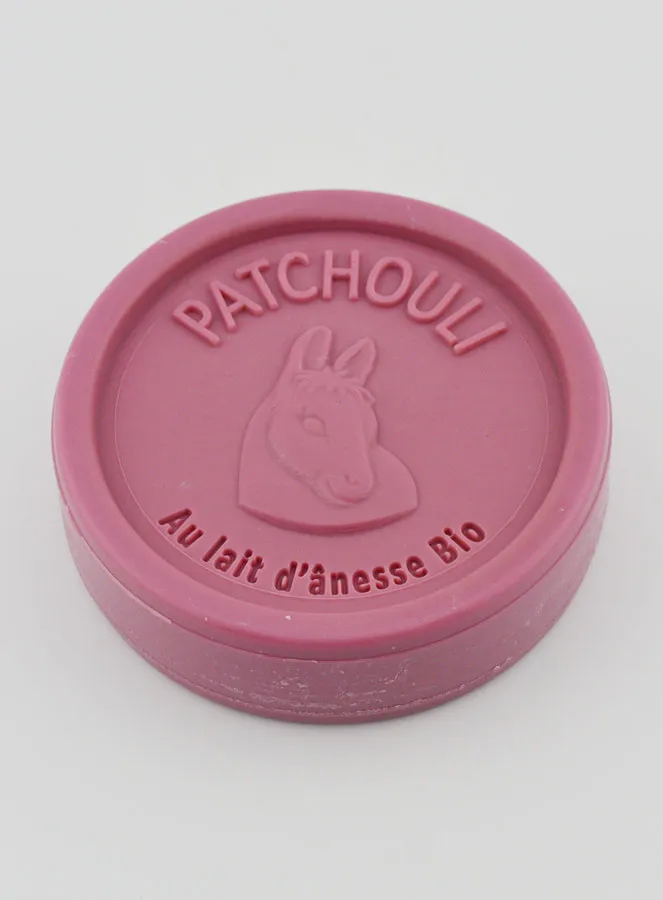 Zeep met Biologische Ezelinnenmelk en Patchoeli - 100g (pic 3)